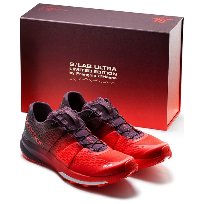 Salomon S/LAB ULTRA LTD EDITION Zapatillas Trail Running Mujer - Rojas / Moradas - Colombia (06175-R